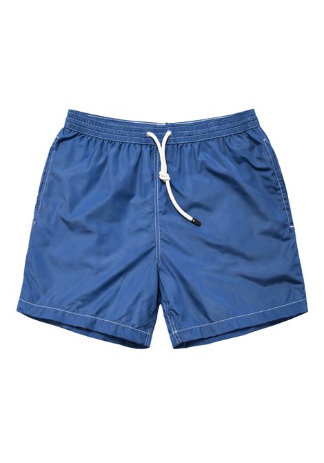 Barba Napoli costume da bagno corto blu con coulisse bianca BARBA | Costume | 00013 536120089 89